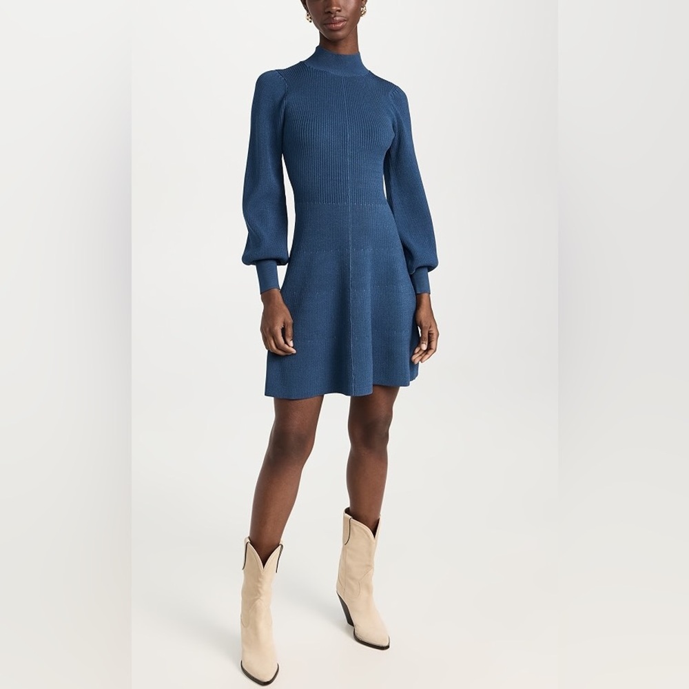 Hill House Home Mariana Dress Blue Slate